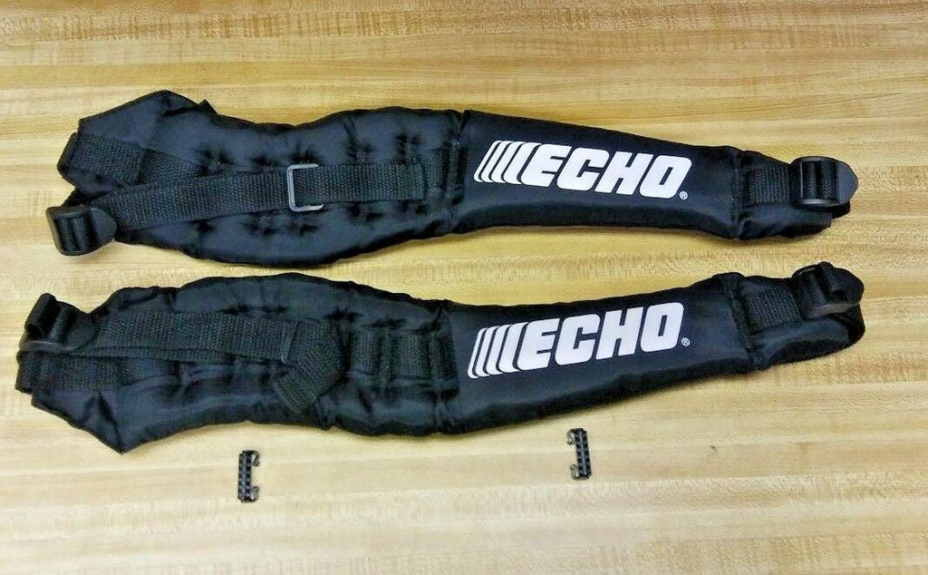 (2) Genuine Echo Harness straps left and right For pb-580H/T P021048250 + P021048260