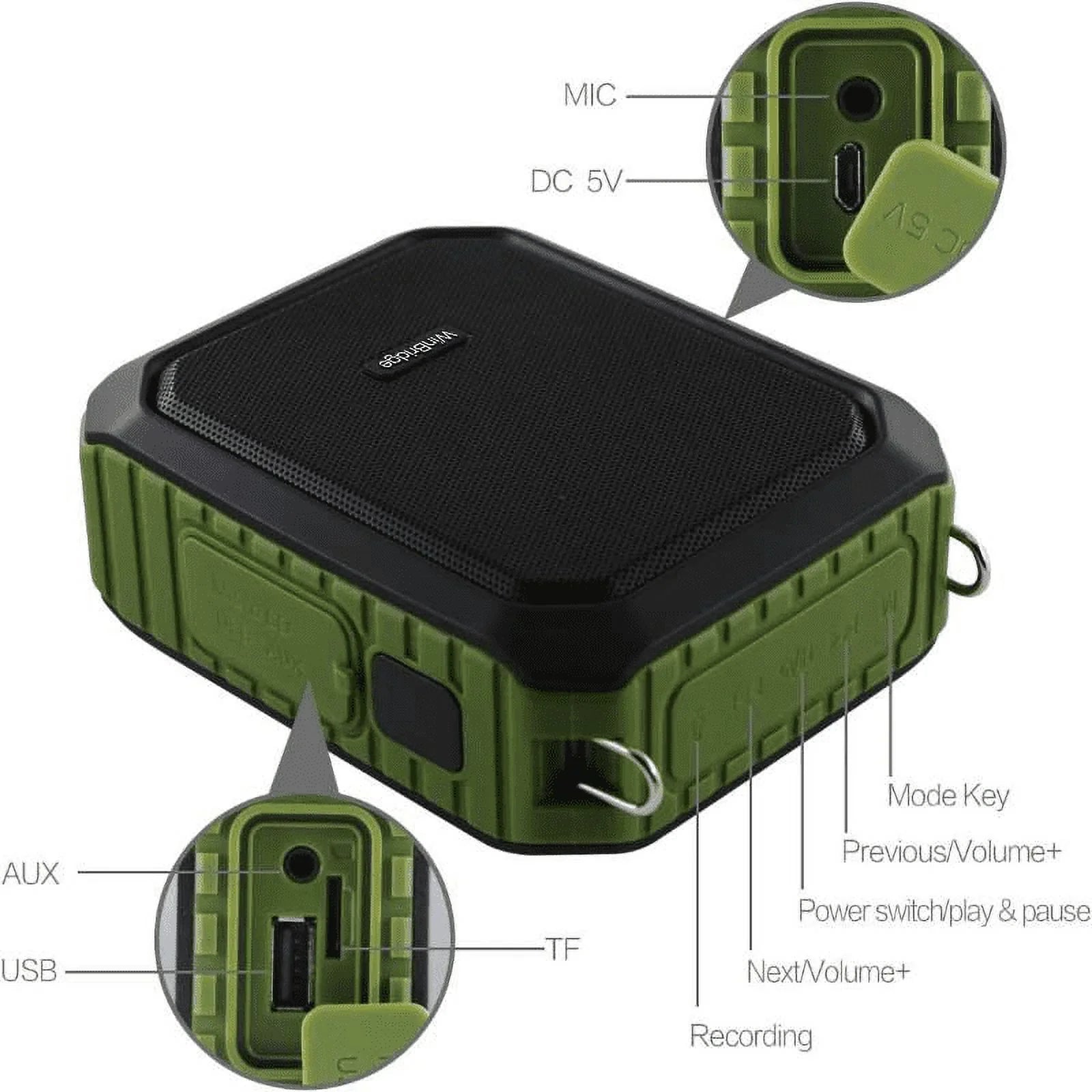 WinBridge M800 18W Voice Amplifier with Microphone Headset