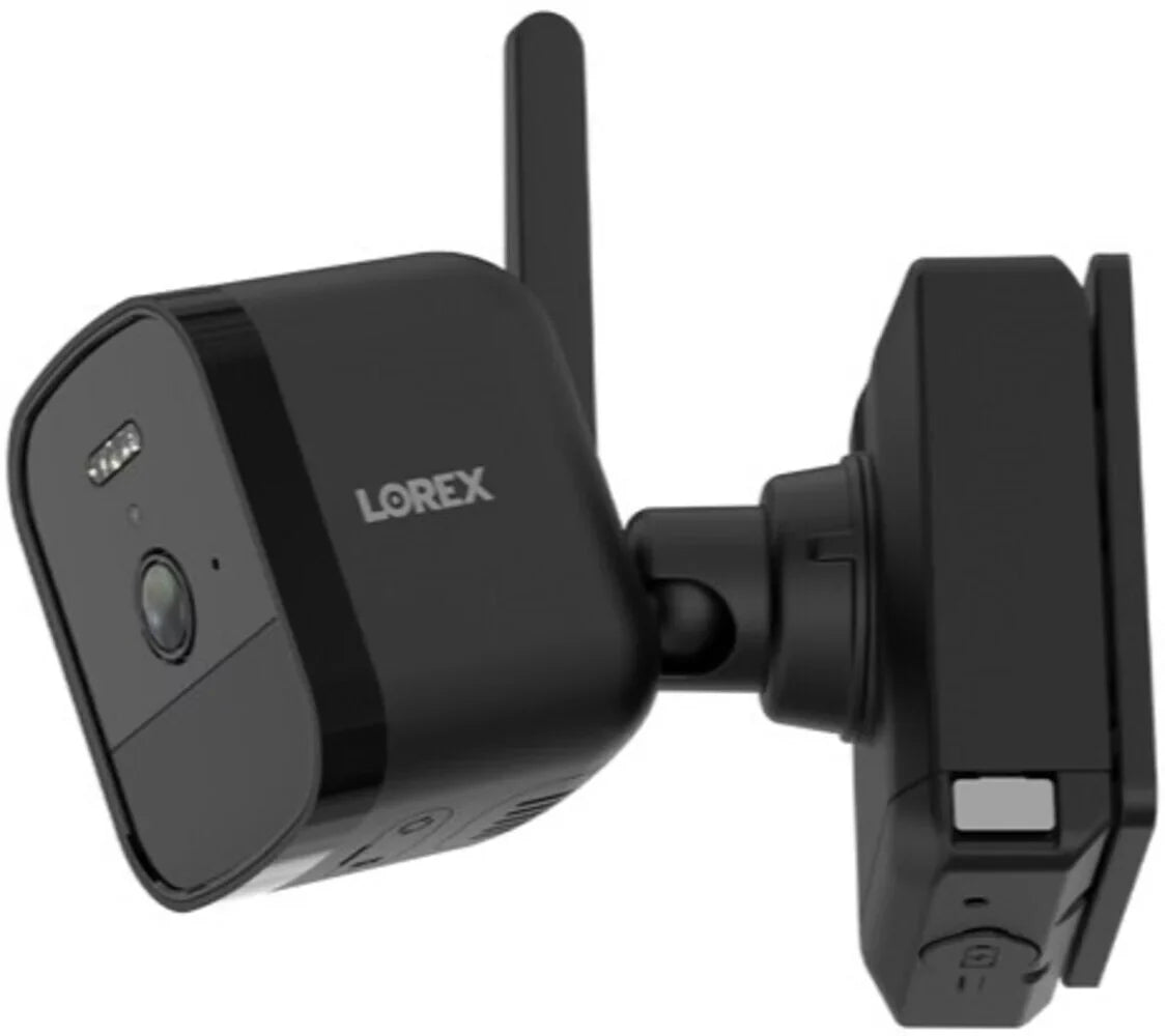 Lorex 4K NVR System with Four (4) Battery-Operated Cameras (Black)