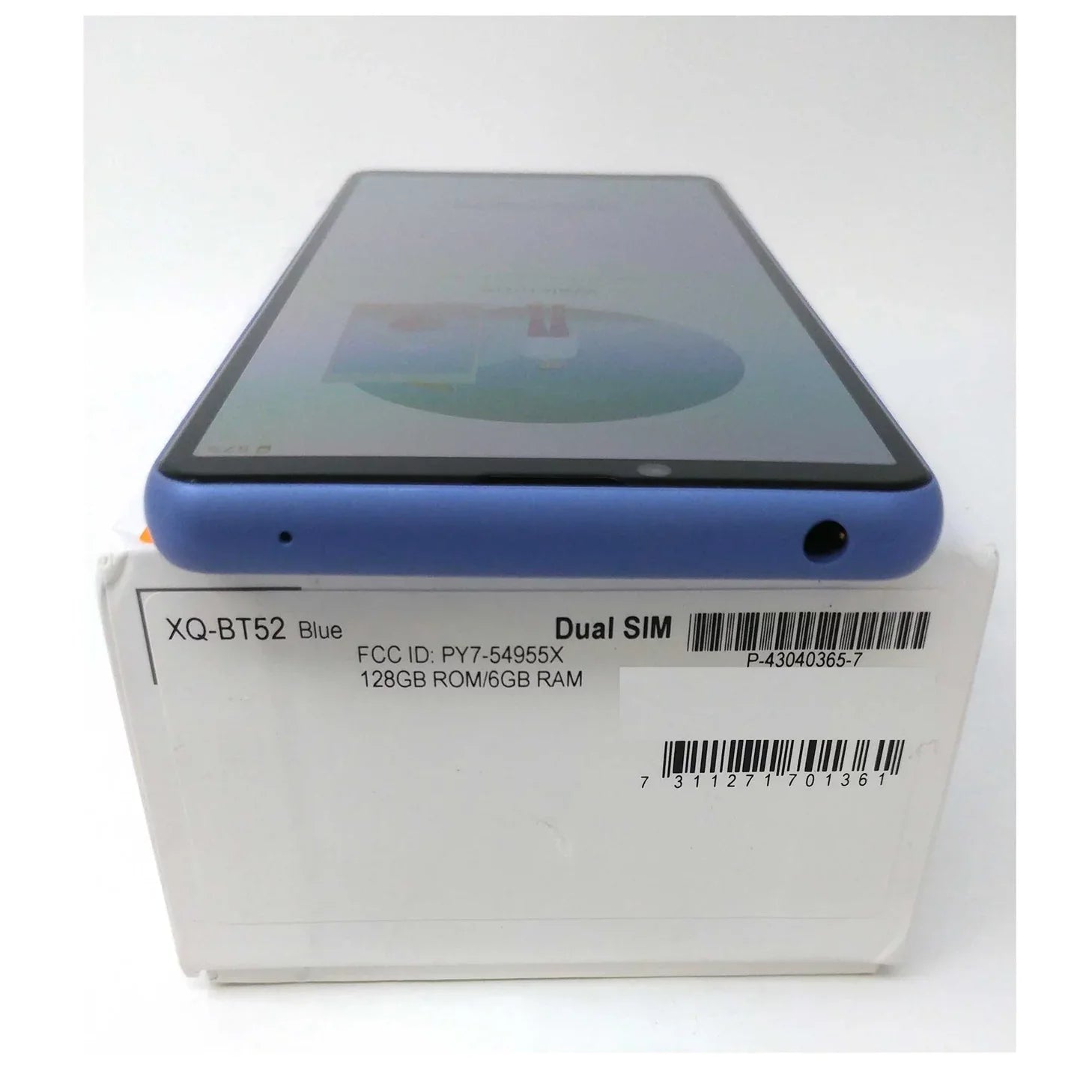 Pre-Owned Sony Xperia 10 III 5G 128GB XQ-BT52 6GB RAM GSM Factory Unlocked Smartphone - Blue (Like New)