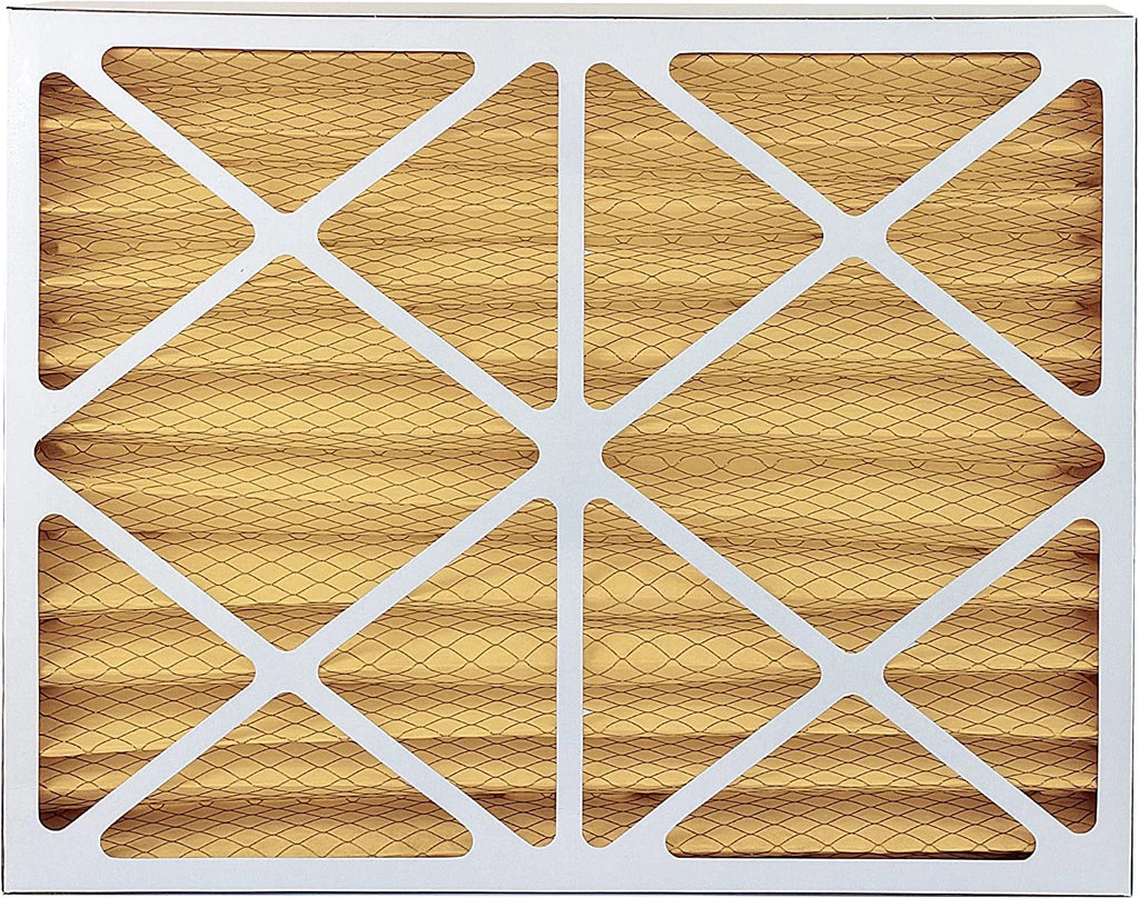 Filterbuy 24x25x4 MERV 11 Pleated HVAC AC Furnace Air Filters (2-Pack)