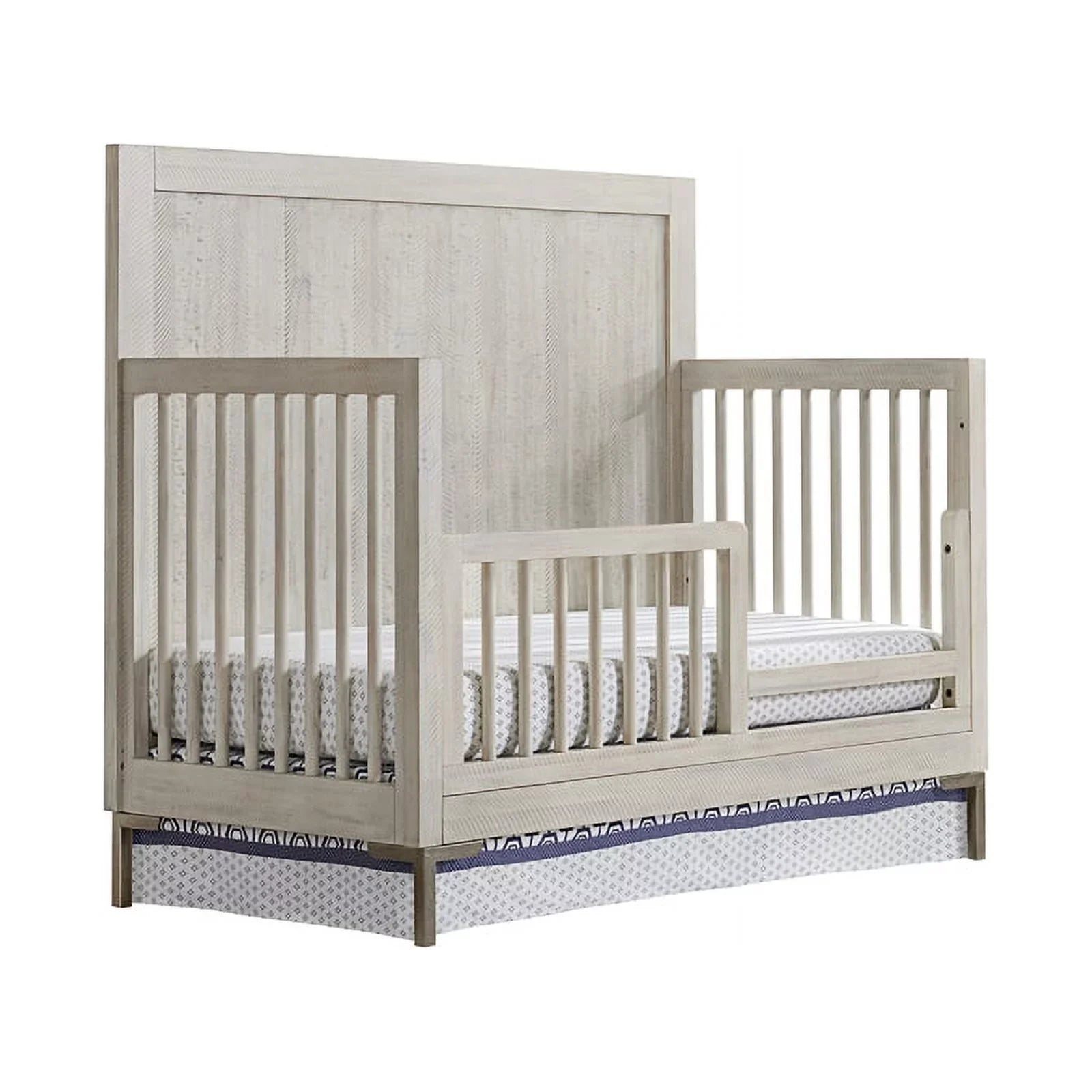 Westwood Design Beck Modern Wood Convertible Crib in Willow Gray Finish
