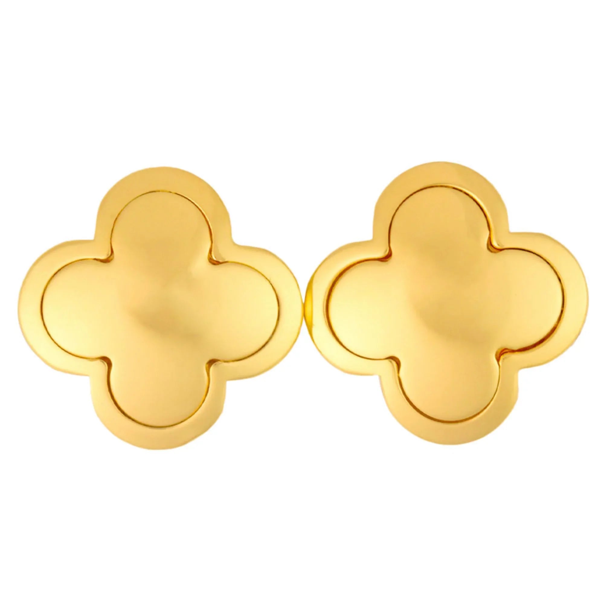 Pre-Owned Van Cleef & Arpels Alhambra Earrings K18YG (Good)
