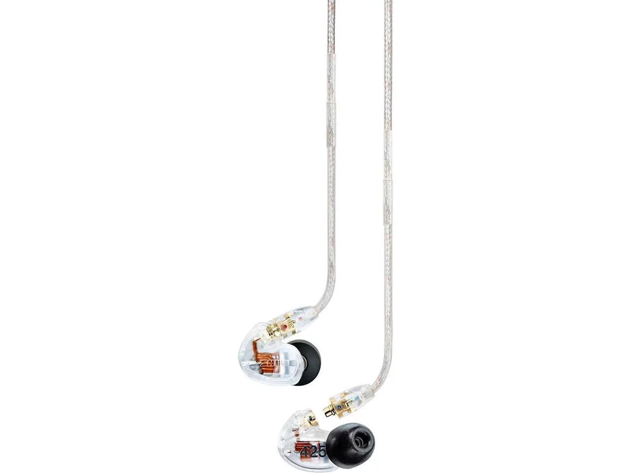 Shure SE425 Pro In-Ear Sound IsoLatitudeing Dual Driver Earphones - Clear