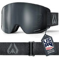 Pre-Owned Wildhorn Pipeline Ski Goggle, Stealth/Jet Black, Adult (Used - Like New)