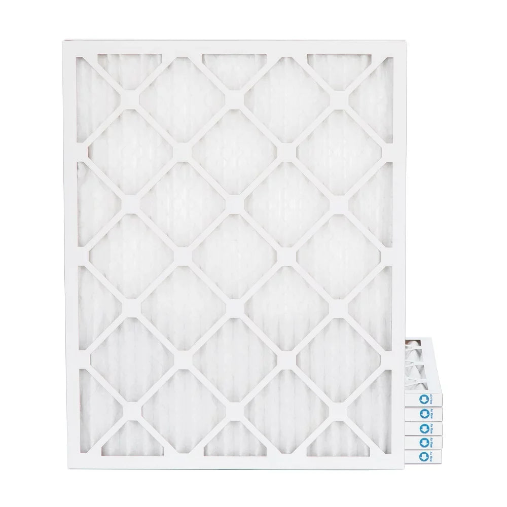 20x24x1 MERV 11, MPR 1000 Pleated AC Furnace 1" Air Filters by Pamlico. Quantity 6. Actual Size: 19-1/2 x 23-1/2 x 3/4