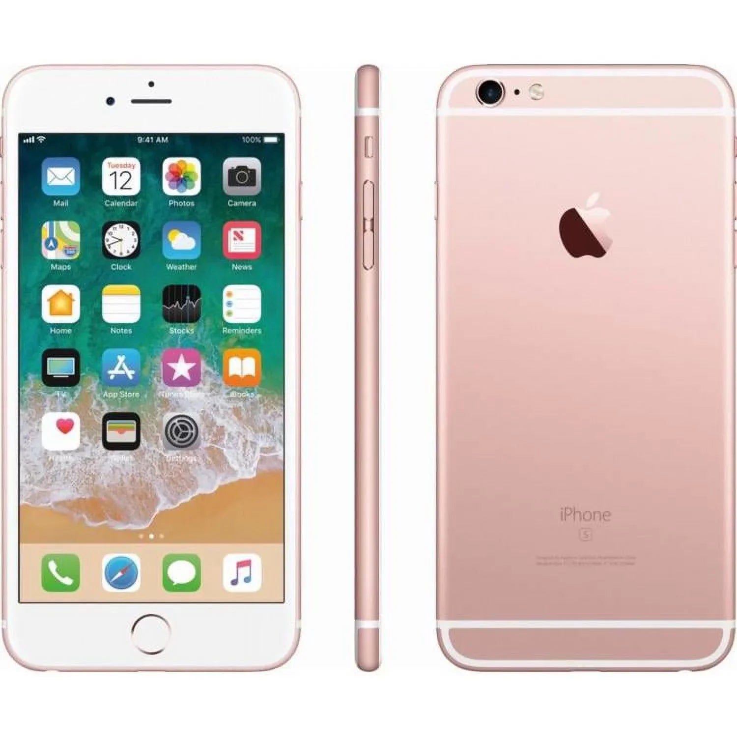 Pre-Owned iPhone 6S Plus Unlocked (CDMA + GSM) 64GB Rose Gold (Refurbished: Good)