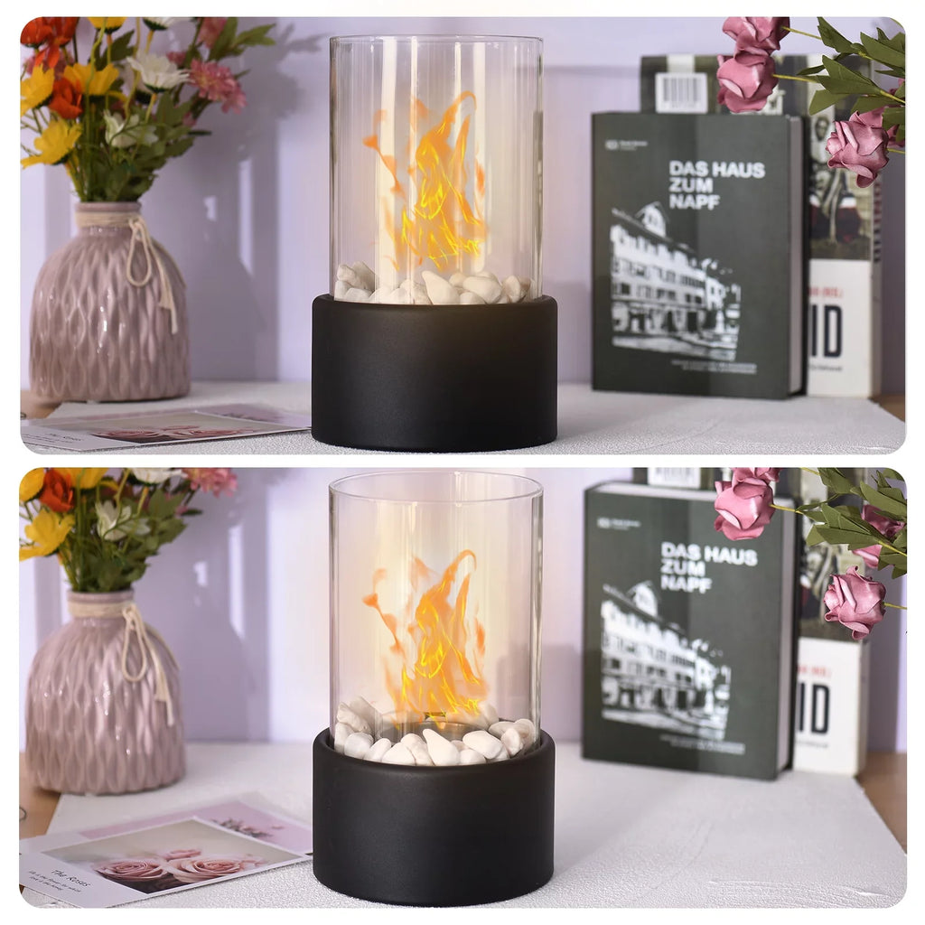Goolrc Bioethanol Fire Pit Smokeless Indoor Decor Heating Furnace