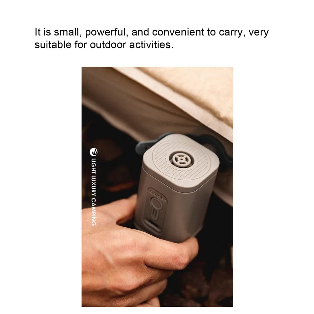 Tickas Multifunctional Portable Cordless Electric InfLatitudeor Dual-use Outdoor InfLatitudeable and Pump Mattress InfLatitudeor Pump