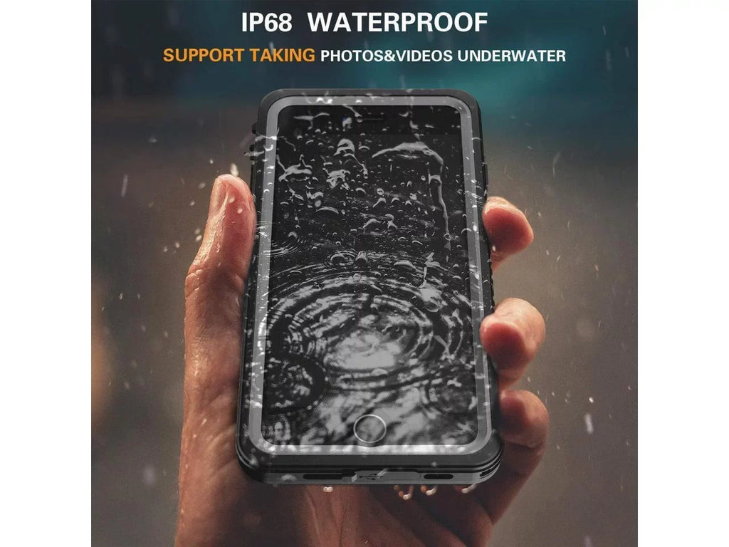iPhone SE 2022 Case / iPhone SE 2020 Case / iPhone 7 8 Case Waterproof with Built-in Screen Protector, Shockproof Protective Cover