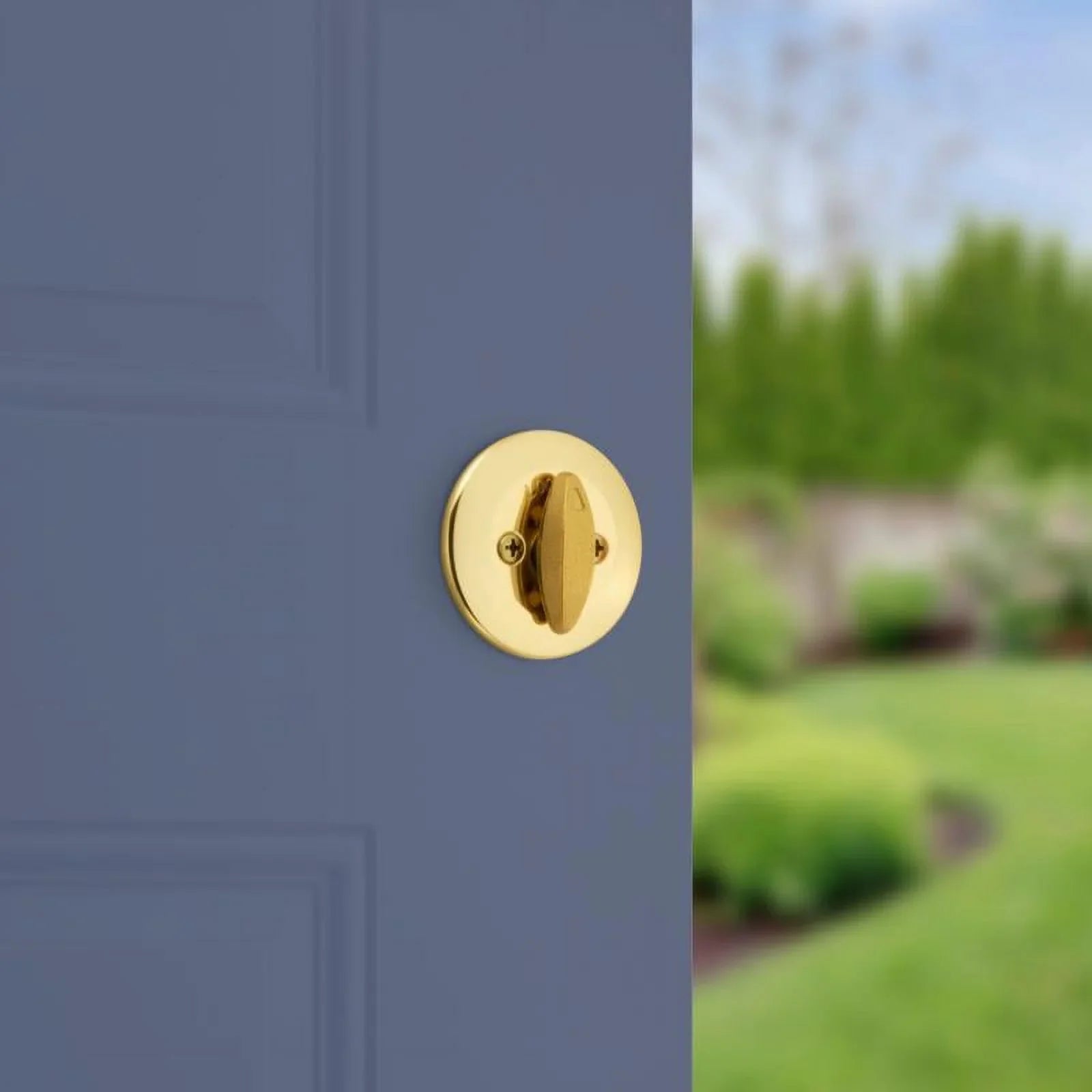 Kwikset 660 3 SMT CP RCAL RCS K6 Security Single-Cylinder Deadbolt, Polished Brass - Quantity 1