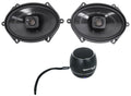 (2) Polk Audio DB572 5x7" 225 Watt Car Audio Speakers+Portable Bluetooth Speaker