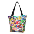 Super Mario Poster Women's Tote Bag Large Capacity Shoulder Handbag For Travel Beach Shopping Business Work School