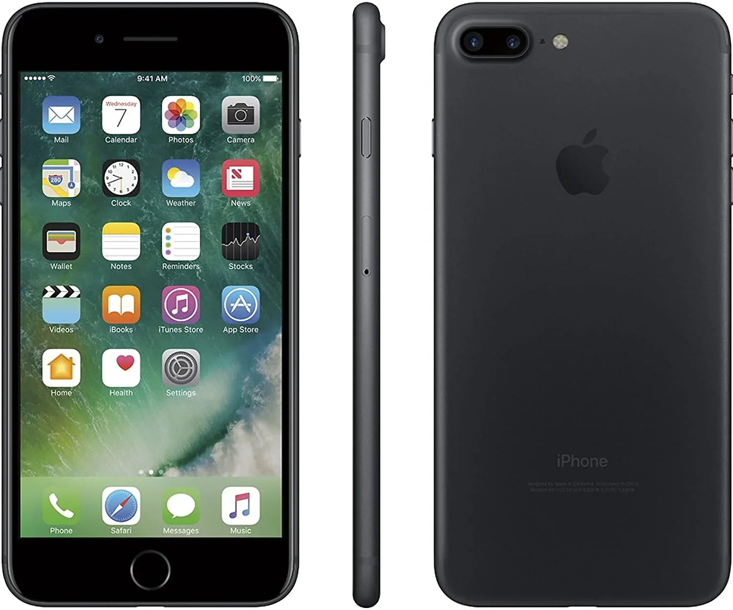 UsedApple iPhone 7 Plus 128GB GSM Unlocked Black (Scratch and Dent)