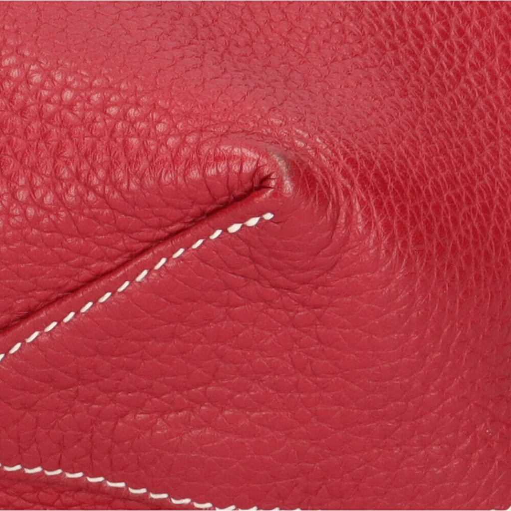 Pre-Owned Hermes HERMES Double Sense 36 Tote Bag Taurillon Clemence Red Ladies (Good)