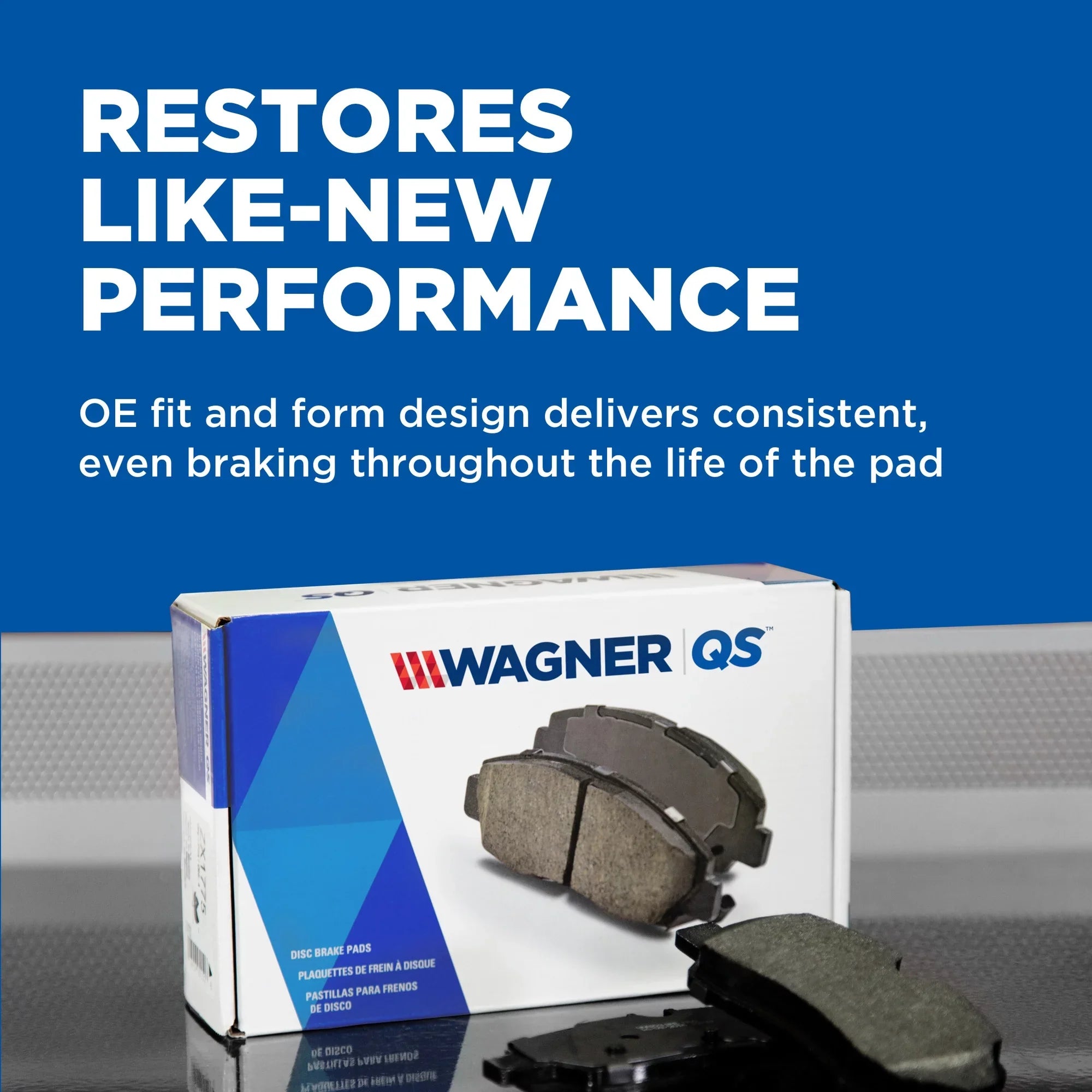 Wagner QuickStop ZD1879 Ceramic Disc Brake Pad Set Fits select: 2016-2021 LEXUS RX, 2022 LEXUS RX 350 L LUXURY
