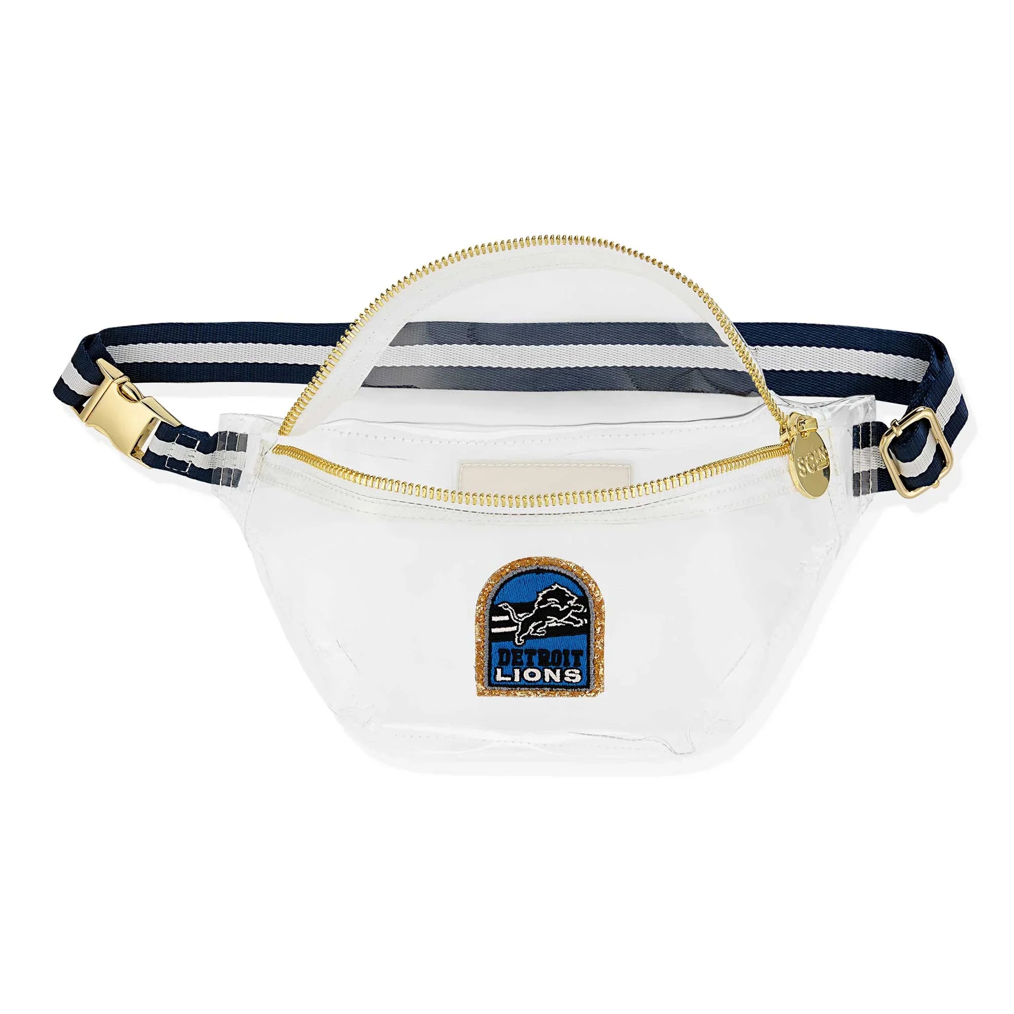 Stoney Clover Detroit Lions Stadium Clear Fanny Pack
