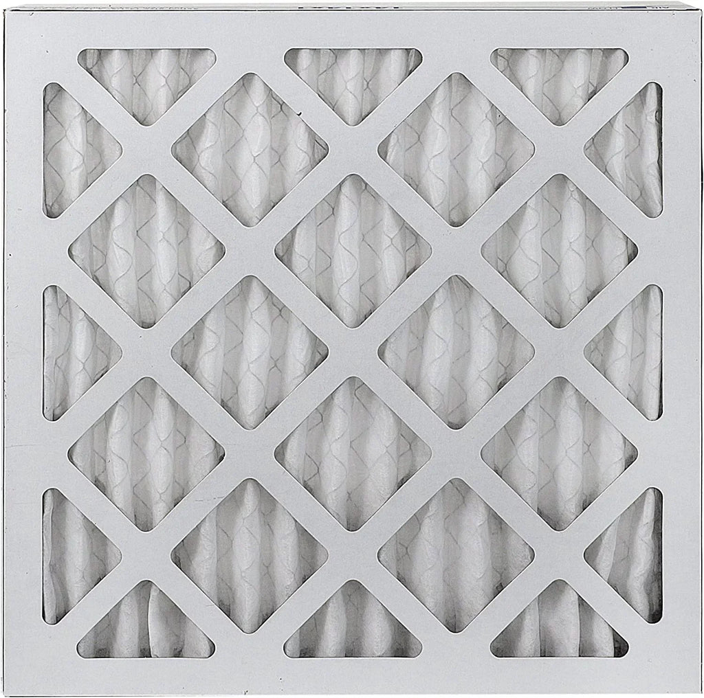 Filterbuy 25x25x1 MERV 8 Pleated HVAC AC Furnace Air Filters (12-Pack)