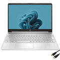2021 Newest HP 15.6" IPS FHD Laptop, Intel i5-1135G7(Benchmark Beats Intel i7-1065G7), Intel Iris Xe, 32GB DDR4 RAM, 1024GB PCIE SSD, Fingerprint, Lightweight, Bundle HDMI, Win 10 Home, Silver