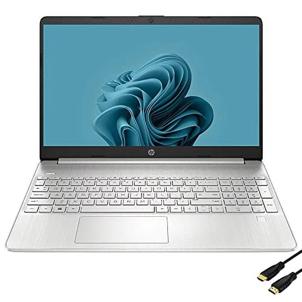 2021 Newest HP 15.6" IPS FHD Laptop, Intel i5-1135G7(Benchmark Beats Intel i7-1065G7), Intel Iris Xe, 32GB DDR4 RAM, 1024GB PCIE SSD, Fingerprint, Lightweight, Bundle HDMI, Win 10 Home, Silver