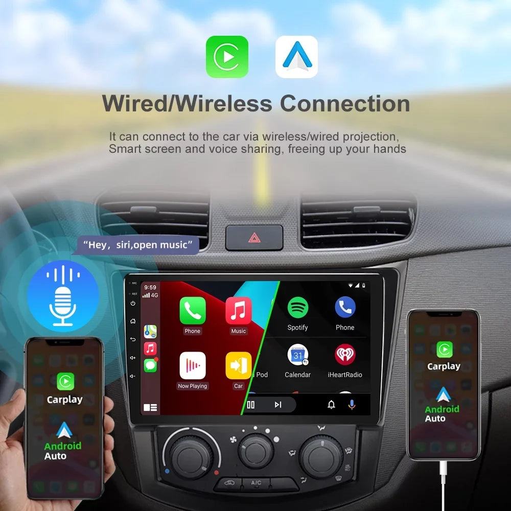Android 12 Car Radio GPS Stereo Player CarPlay For Mazda 3 2010-2013  2+32G+CAM