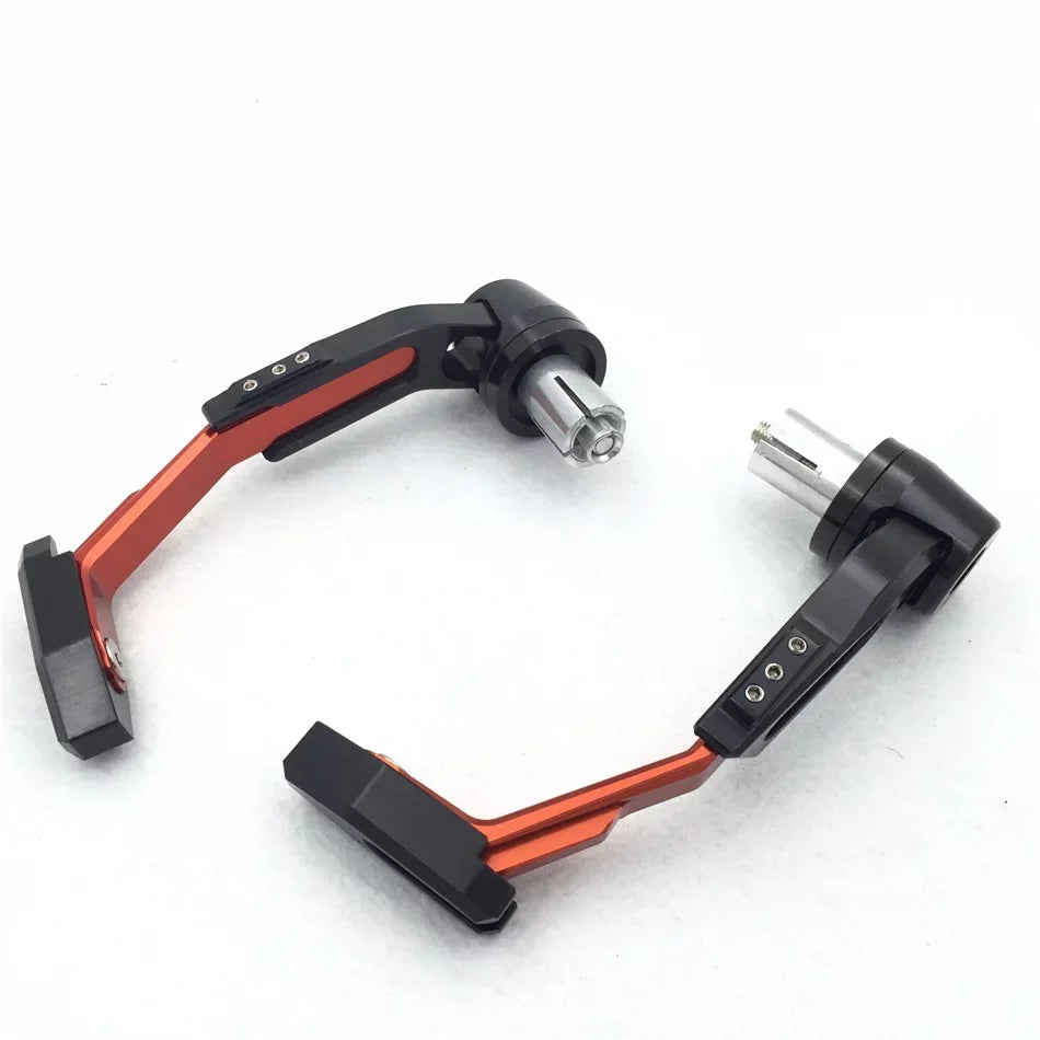 HTT-MOTOR Motorcycle Adjustable Angel Length Golden Red Black Total CNC 22mm  Protector Proguard Pro Brake Clutch Lever Protect Guard For Suzuki GSX GSXR Hayabusa Kawasaki Ninja Aprilia Climber