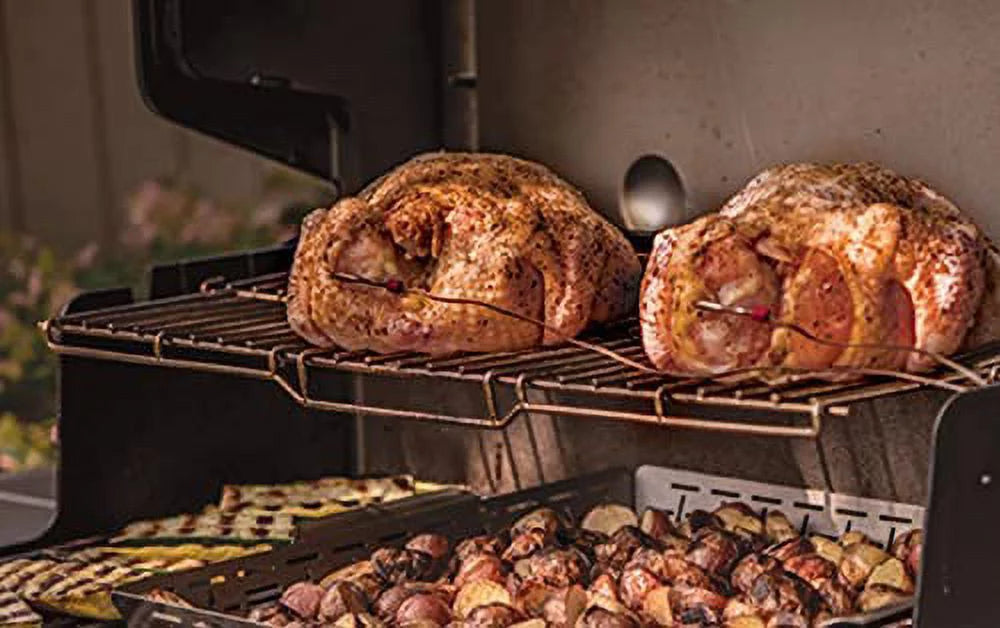 Weber Genesis Smart SX-325s 3-Burner Natural Gas Grill in Stainless Steel with Smart Technology