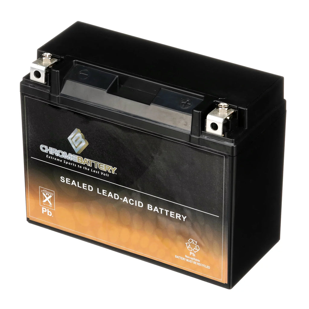 Chrome Battery Y50-n18l-a3 (50-n18l-a3 12 Volt,20 Ah, 260 Cca) Power Sports Battery replaces Gtx18l-bs M6250h 44006