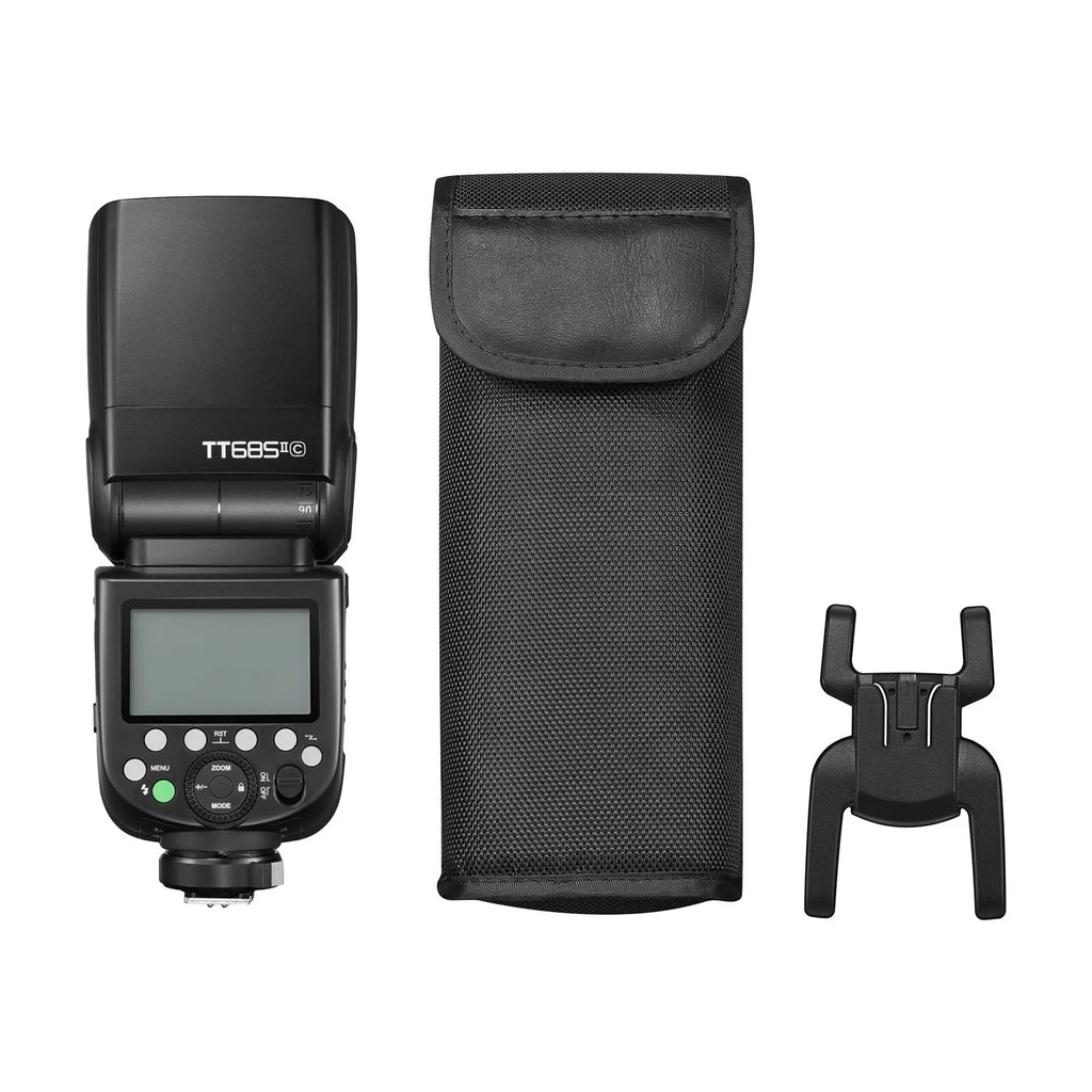 Godox Thinklite TT685IIC TTL On-Camera Speedlight 2.4G Wirelss X System Flash GN60 High Speed 1/8000s Replacement for Canon 1DX 5D Mark III 5D Mark II 6D 7D 60D 50D 40D 30D 650D 600D