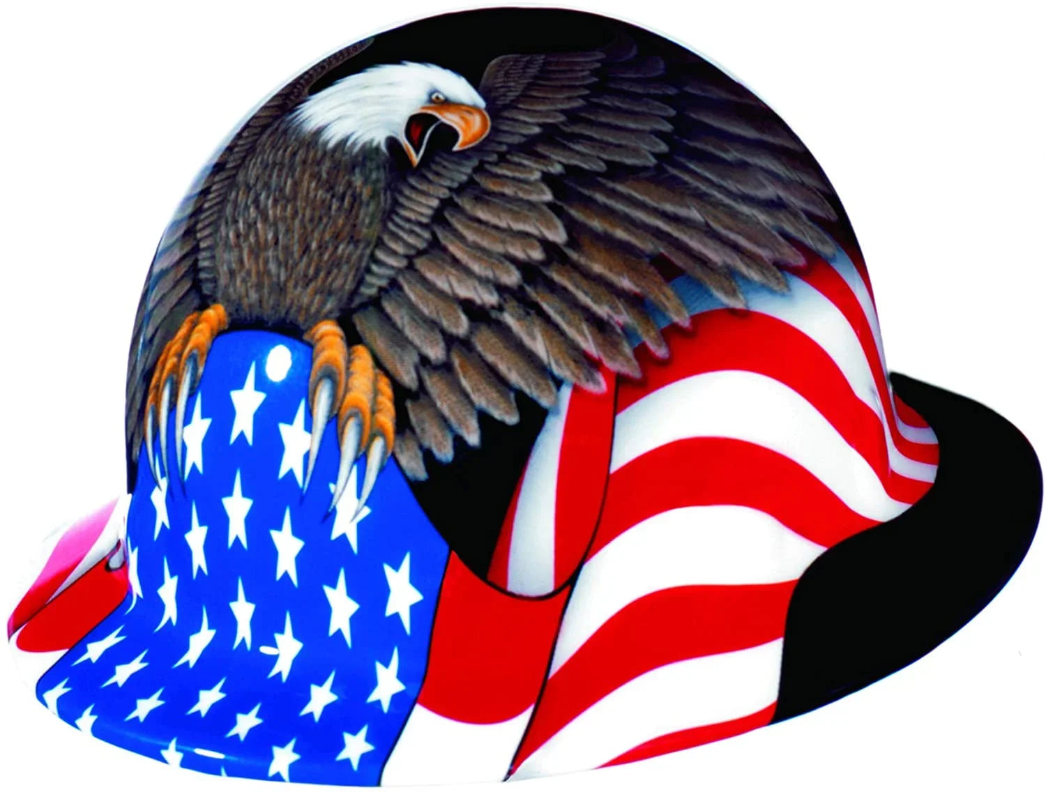 Fibre-Metal® E1 Spirit of America Graphic Full Brim Hard Hat (E1RW00A006)