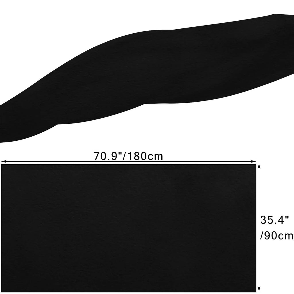 FREEAMG Blank Blackboard Wall Silk Long Scarf for Women Large Oblong Sundisplay Shawls Wraps Neck Headscarf Hair Wraps Gift Packed