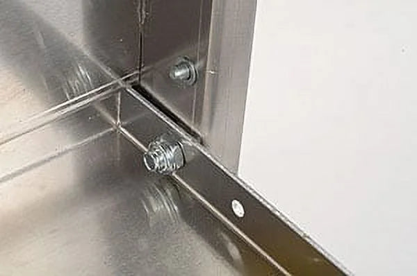JEGS 80330 Trailer Door Storage Cabinet & Work Station 32 in. H x 26 in. W x 7 i