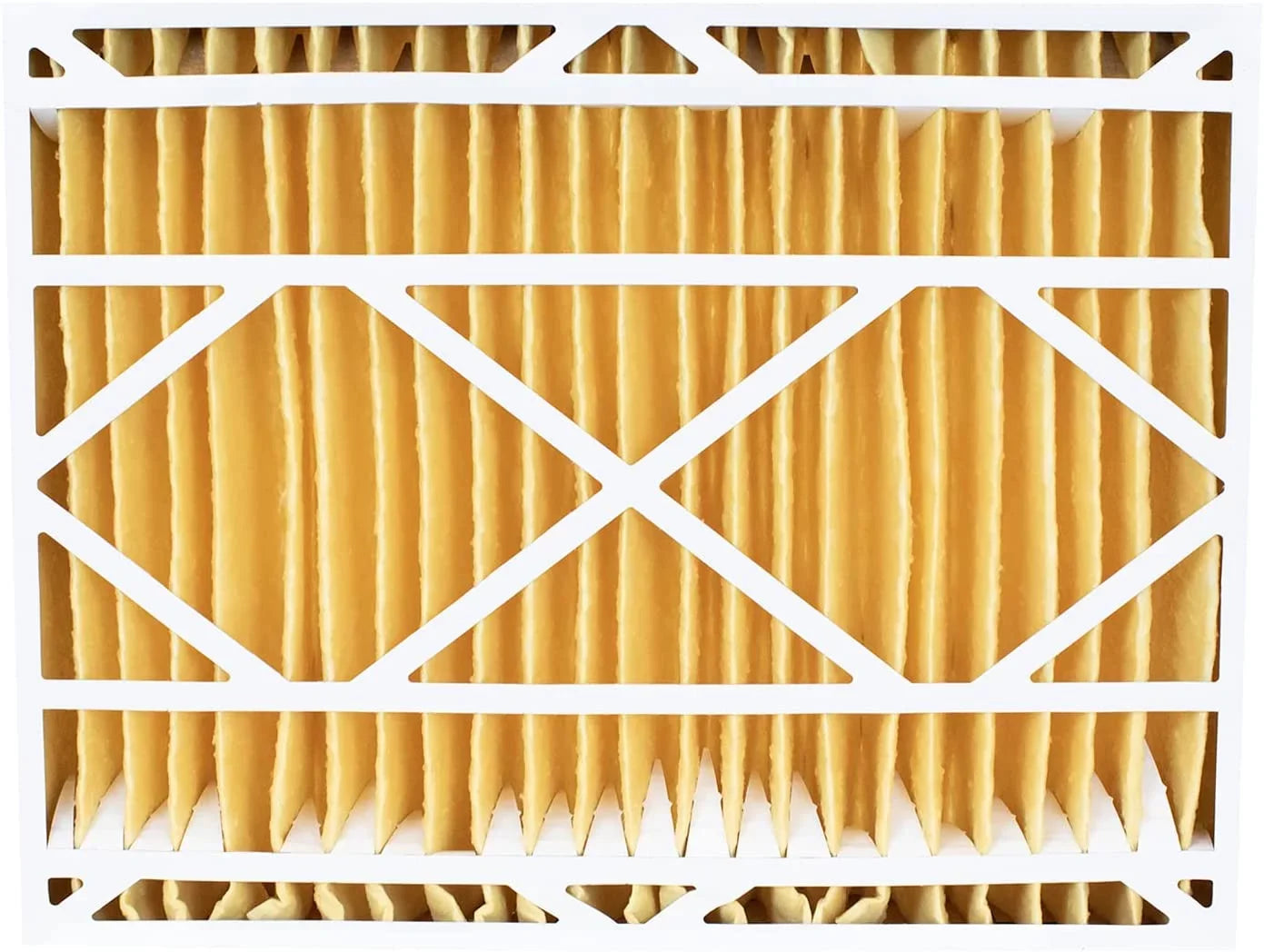 Filterbuy 20x25x6 MERV 11 Pleated HVAC AC Furnace Air Filters for Aprilaire Space-Gard 201/2200 / 2250 (2-Pack)