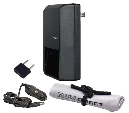 Sony Handycam HDR-CX520V Off Camera 'Intelligent' Rapid Charger + Nwv Direct Microfiber Cleaning Cloth.