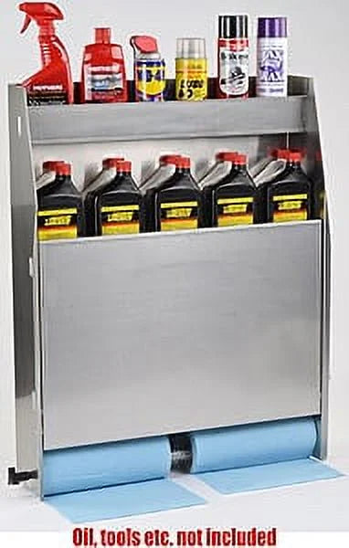 JEGS 80330 Trailer Door Storage Cabinet & Work Station 32 in. H x 26 in. W x 7 i