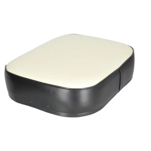 Seat Cushion - Vinyl White/Black fits International 706 1066 806 1456 2706 Hydro 100 766 1256 756 1206 966 1566 686 1568 656 856 1468 544 826 1466