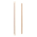 Royal 7.5" Individually Wrapped Wood Coffee Stirrers Case of 5000