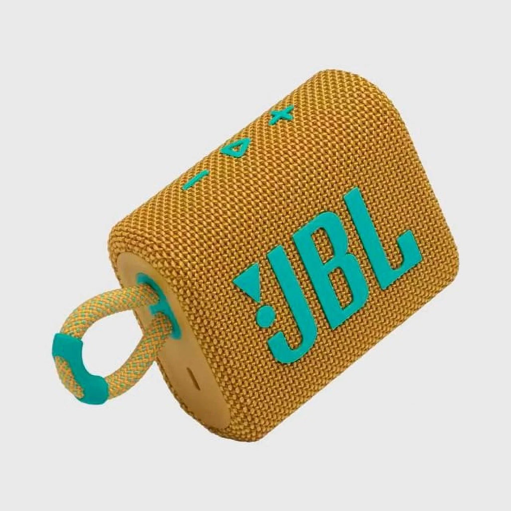 JBL Go 3 Portable Bluetooth Wireless Waterproof Dustproof Speaker - Yellow