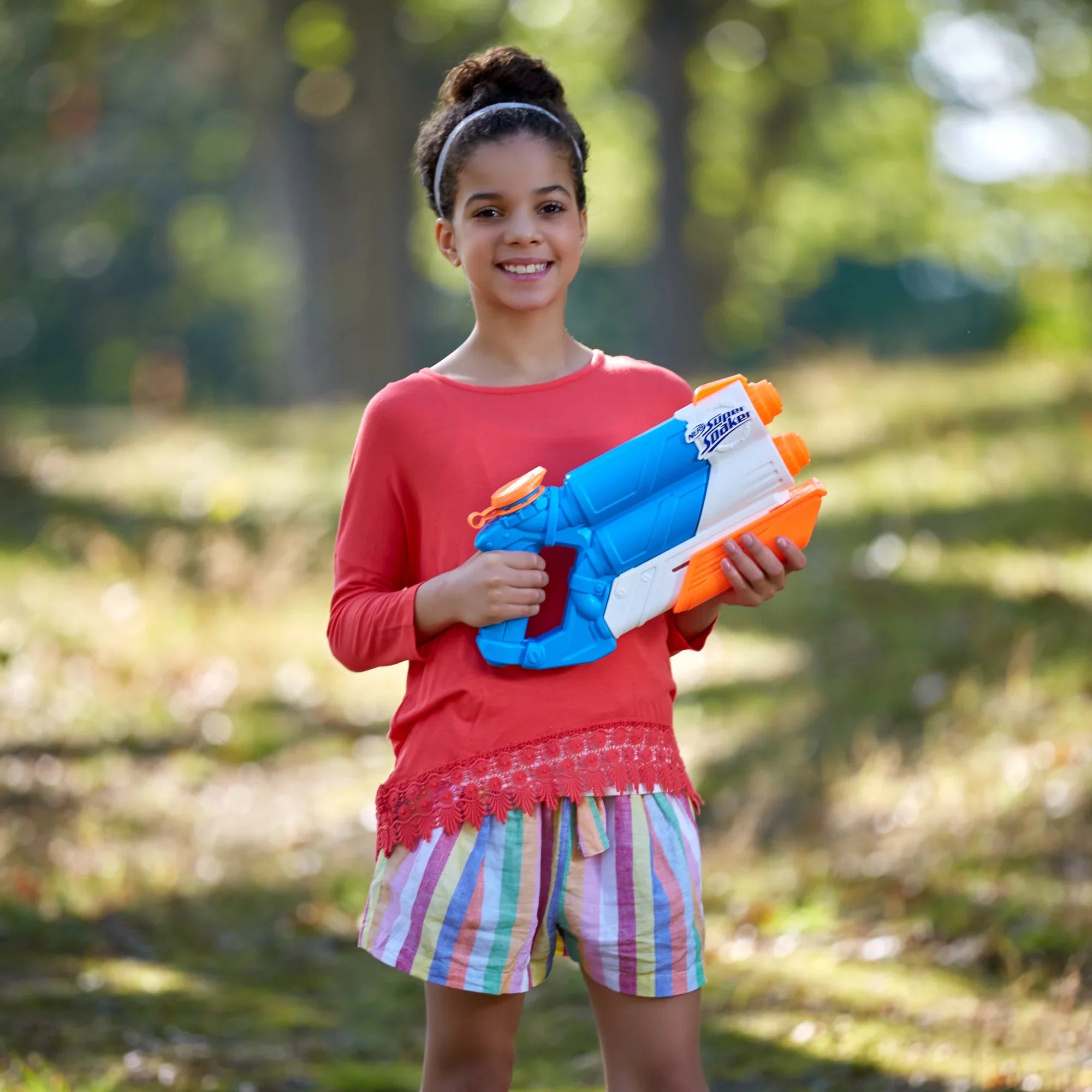 Nerf Super Soaker Twin Tide, 2 Barrels for Double Soakage