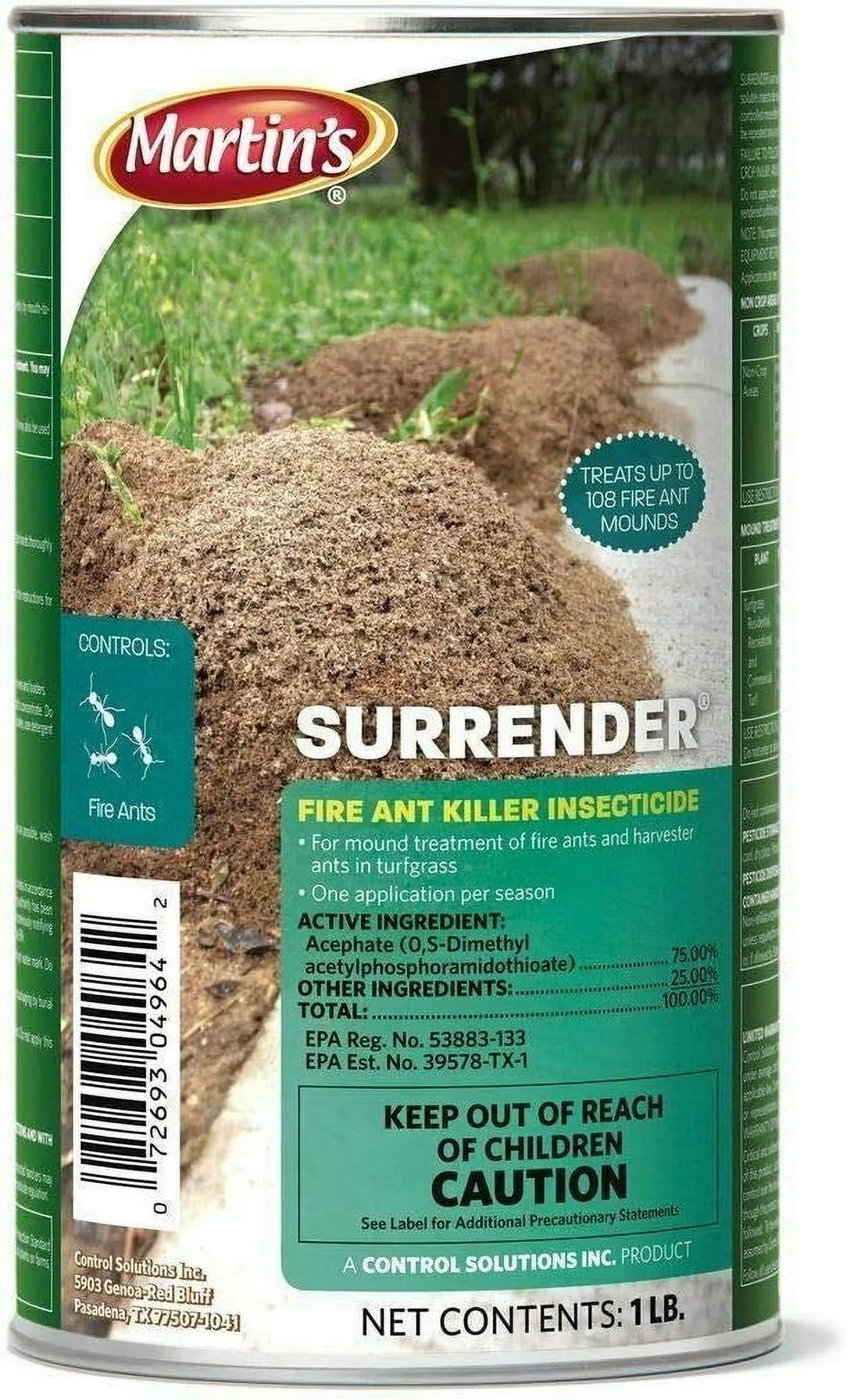 Control Solutions Surrender Fire Ant Killer