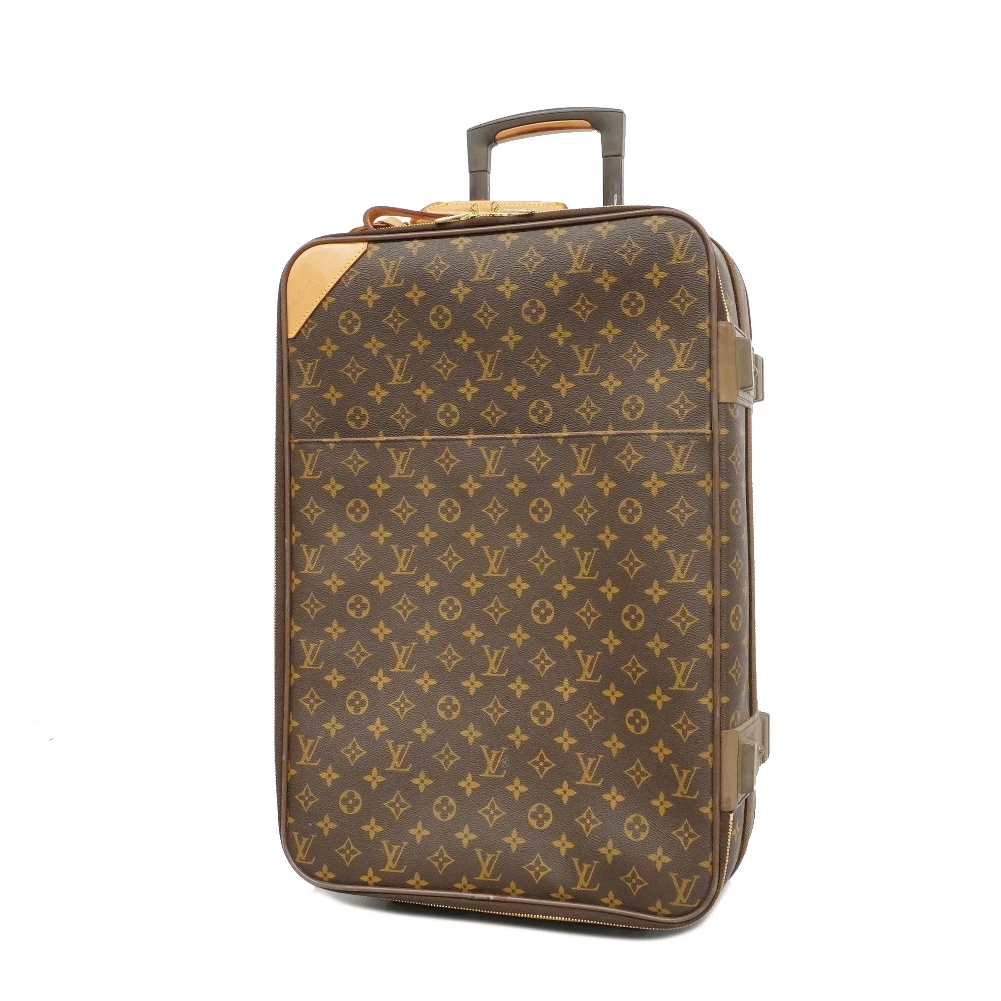 Used Auth Louis Vuitton Carry Case Monogram Pegas 55 M23294