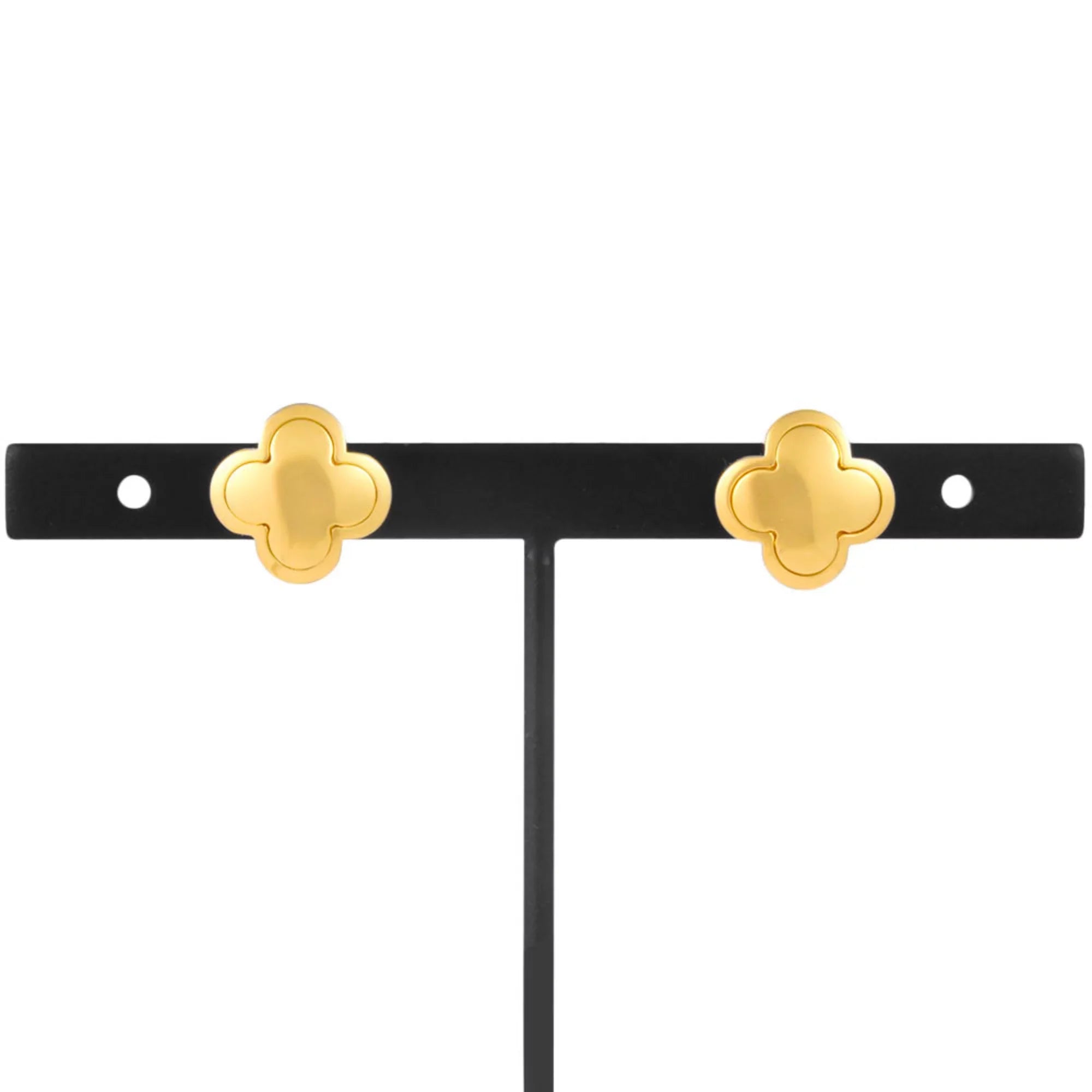 Pre-Owned Van Cleef & Arpels Alhambra Earrings K18YG (Good)