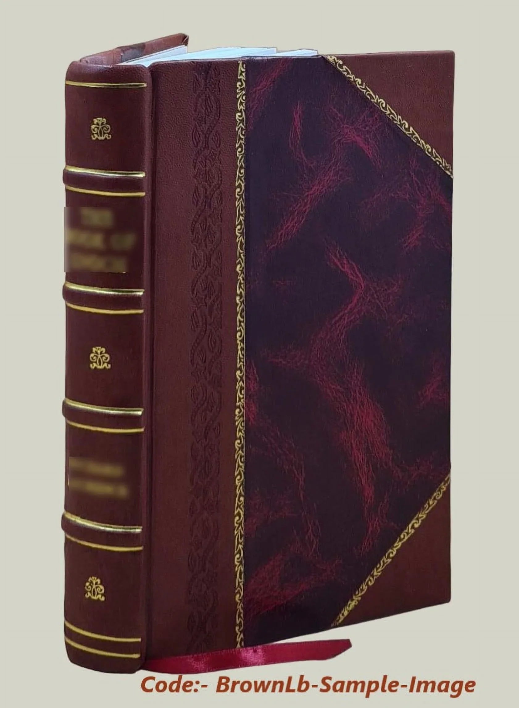 The rape of Lucrece, by William Shakespeare; ed., with notes, introduction, glossary, list of variorum readings, and selected criticism, by Charlotte Porter. 1912 [Leather Bound]