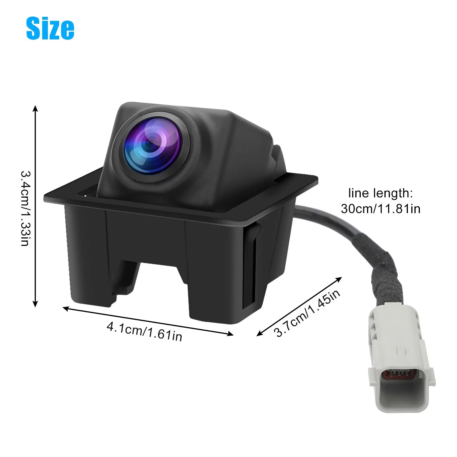 Rear View Backup Camera for Cadillac SRX, TSV Back Up Parking Assist Cam 23205689, 22915398, 15926122, 20910350 Replacement for 2010 2011 2012 2013 2014 2015 2016 Cadillac SRX