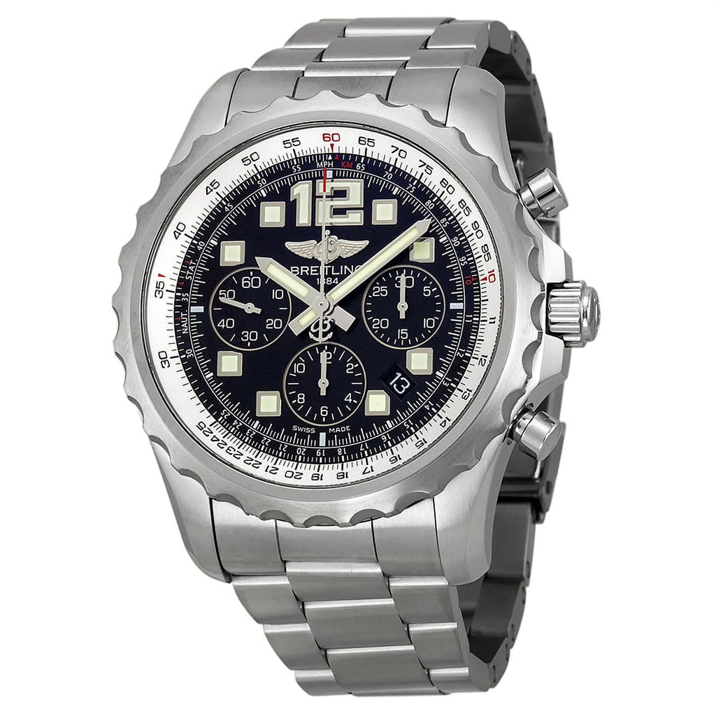 Breitling Chronospace Automatic Black Dial Mens Watch A2336035-BA68SS