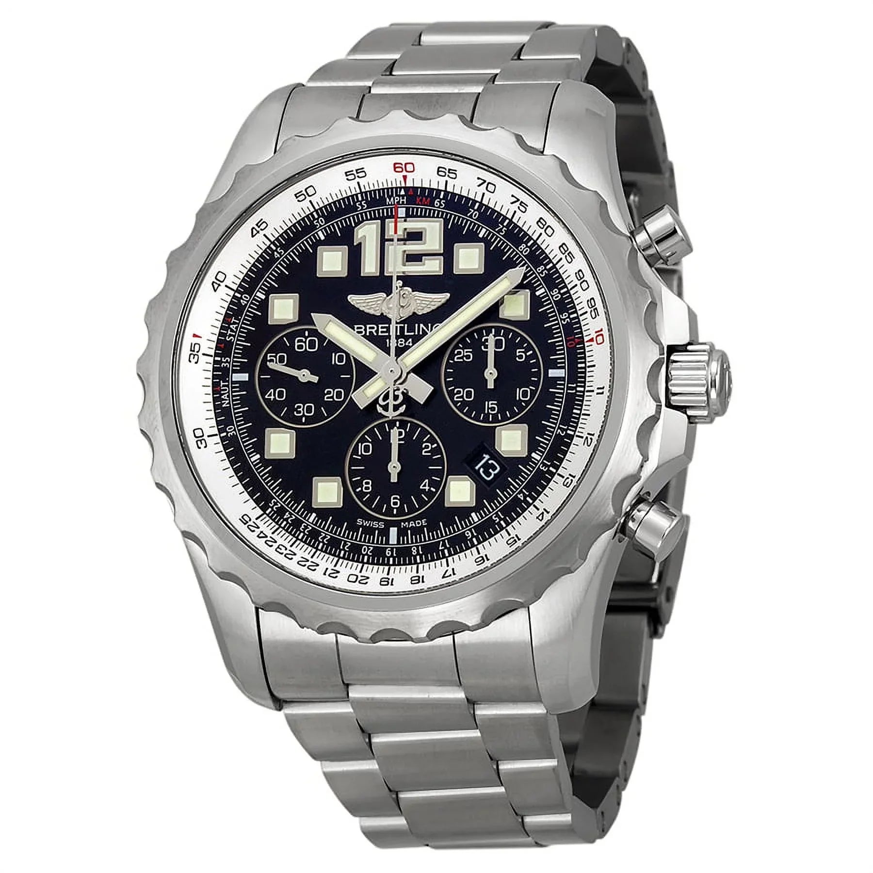 Breitling Chronospace Automatic Black Dial Mens Watch A2336035-BA68SS