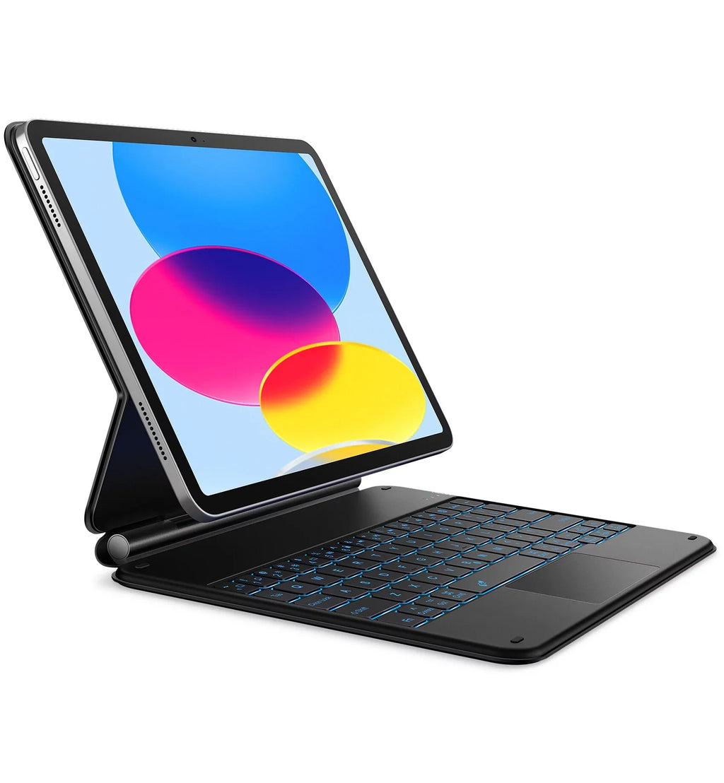 Dracool Keyboard Case Compatible with iPad 10th Generation 10.9 inch 2022 with Multi-Touch Trackpad Magic Type Keyboard Slim Thin Backlit Wireless Keyboard for iPad 10 Gen 10.9"