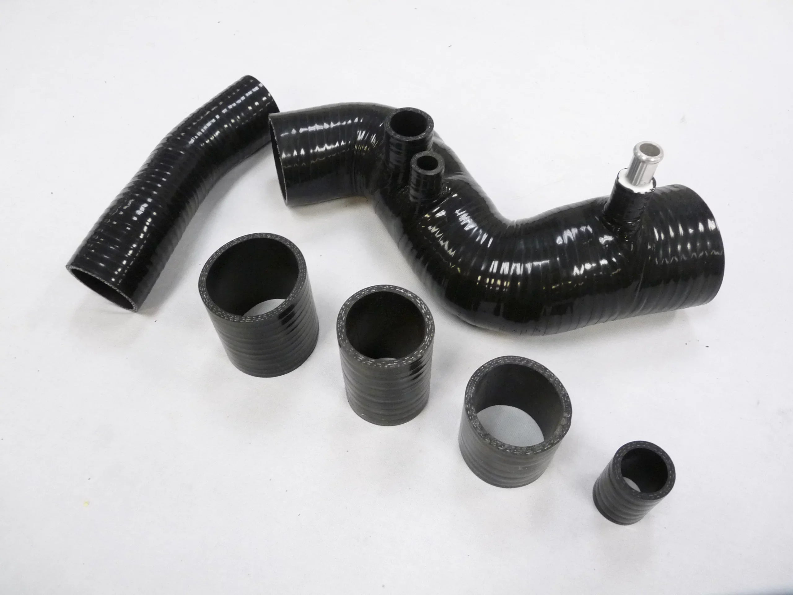 Stainless Black Silicone Radiator Hose Kit Fits 1990 to 1997 Toyota MR2 3S-GTE By OBX