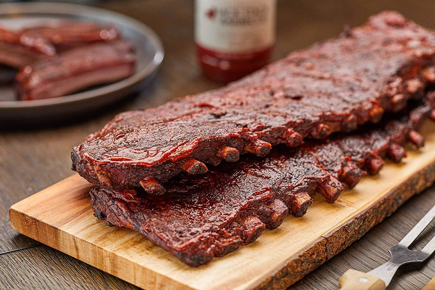 Jack Stack Barbecue Spicy Sauce - Kansas City BBQ Sauce - Spicy Smoked KC BBQ Sauce