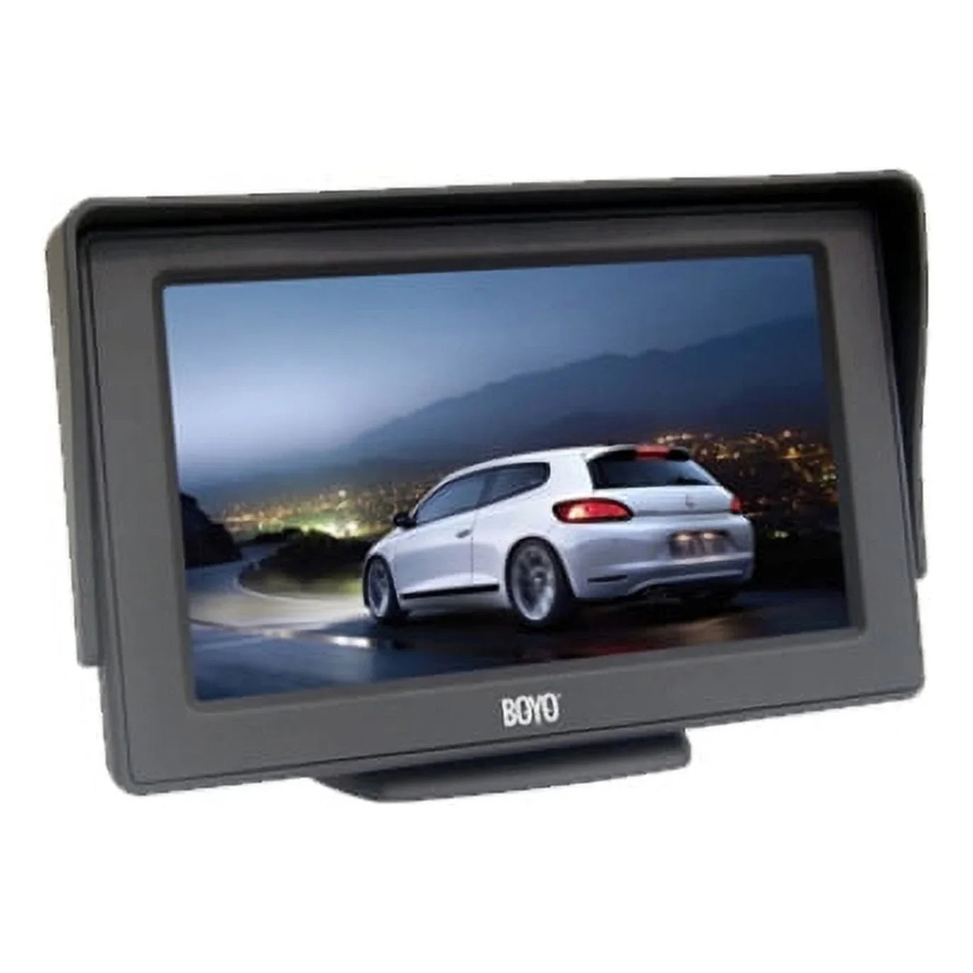 Boyo VTM4301 4.3" Active Matrix TFT LCD Car Display - 4:3 - 480 x 272 - Dash Mount